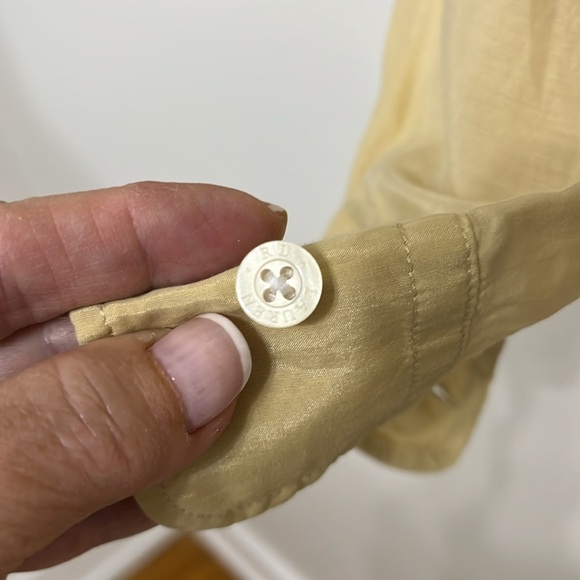 Lauren Ralph Lauren belted safari blouse utility shirt - Picture 6 of 13